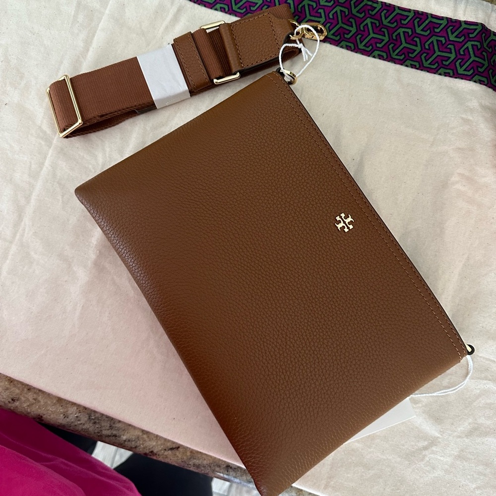 New Tory Burch Blake Swingpack Crossbody Cortado Color - Picture 5 of 11